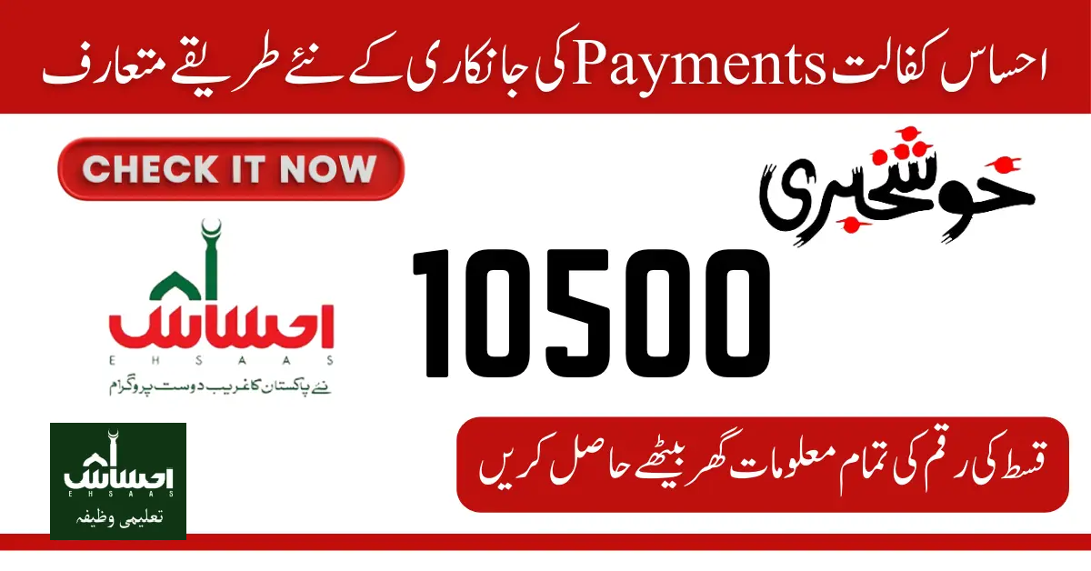 Check Your Ehsaas Payments